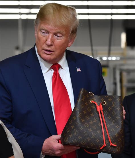 president trump boycott louis vuitton